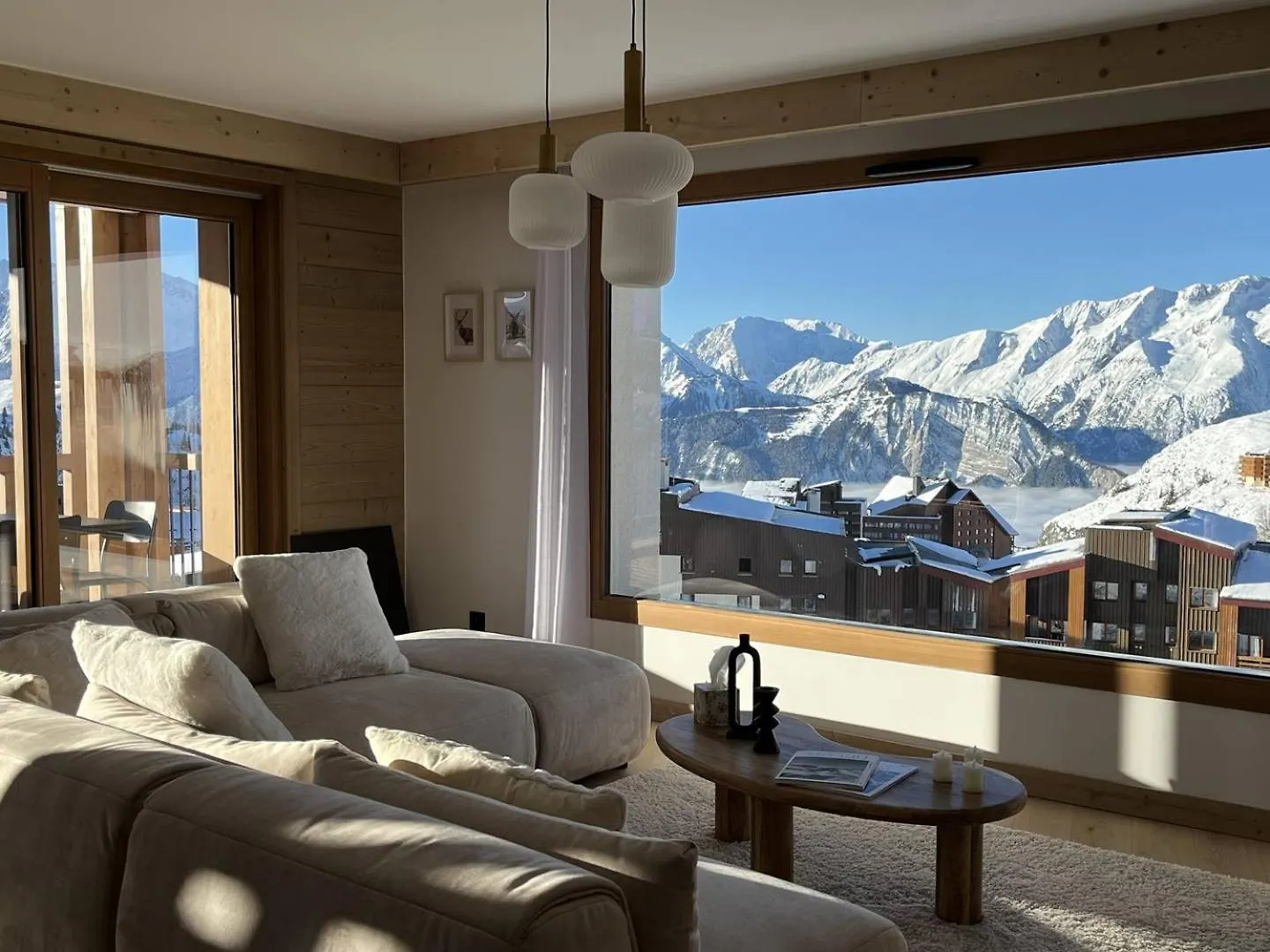 Appartamento Alpe D'Huez Houses - Panoramique 4 Chambres, Sur Piste Avec Piscine Francia